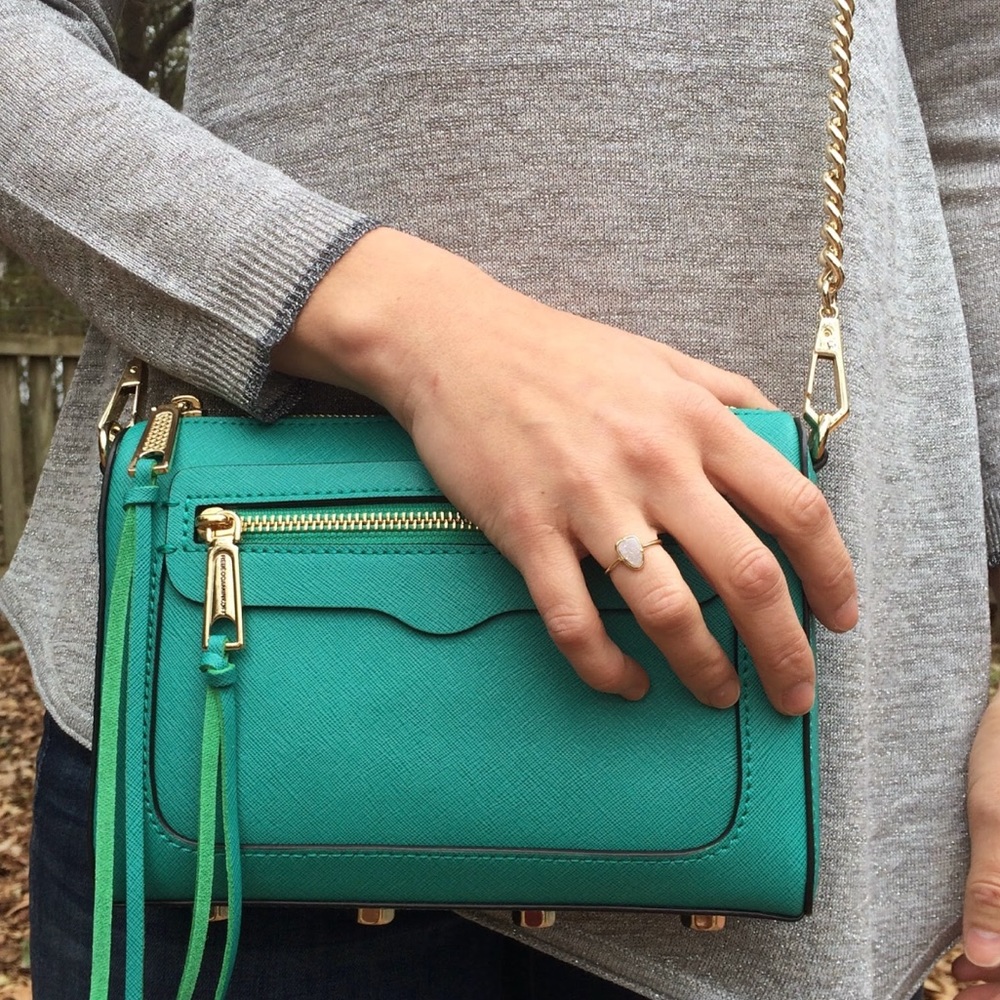 🎉 Host Pick NWT Rebecca Minkoff Avery in Peacock